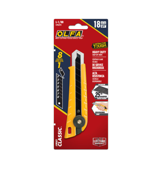 Olfa 18mm Snap-Off Utility Knife