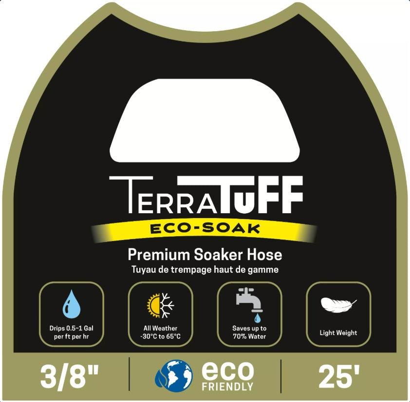 TERRA TUFF soaker hose 25'