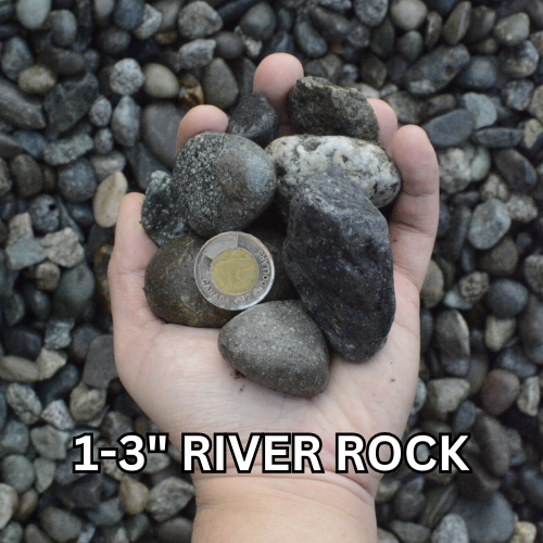 1" - 3" Inch River Rocks