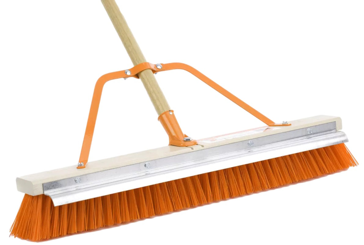 AGF sweep & scrape push broom 24" coarse