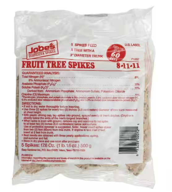 Jobe's fruit tree spikes