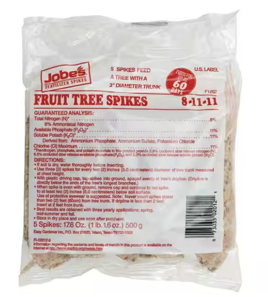 Jobe's fruit tree spikes